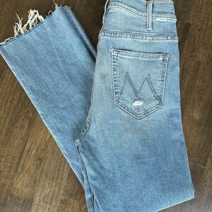MOTHER “the hustler” denim